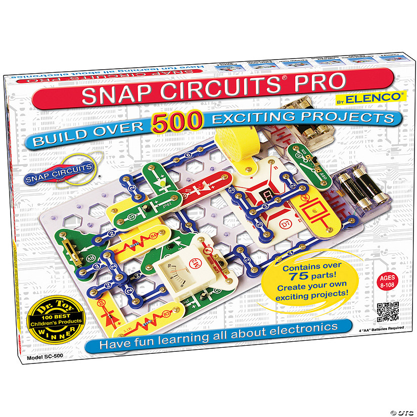 Elenco Snap Circuits Pro 500 Experiments Image