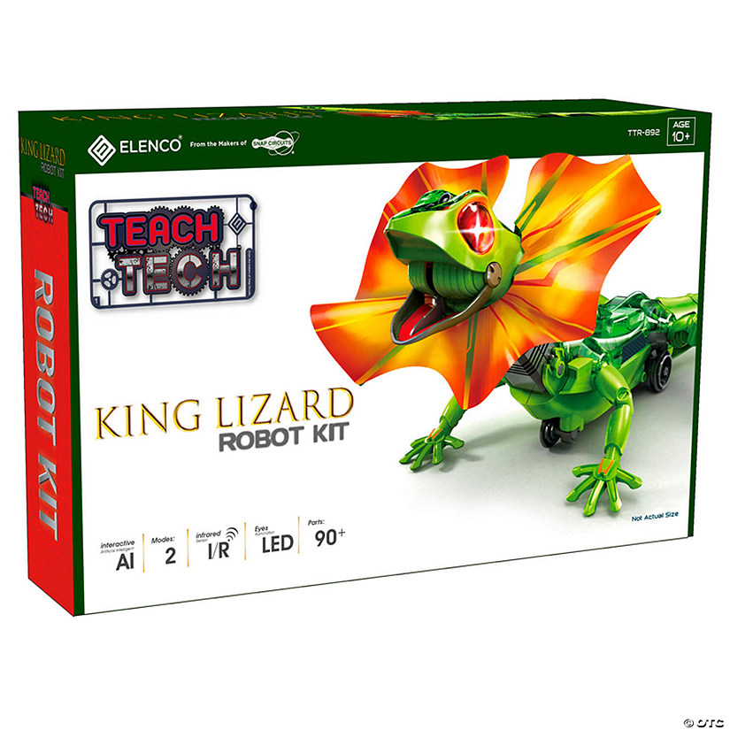 Elenco TEACH TECH King Lizard Robot Kit Image