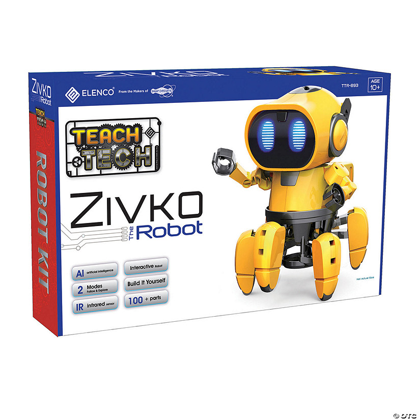 Elenco Teach Tech&amp;#8482; Zivko the Robot Kit Image