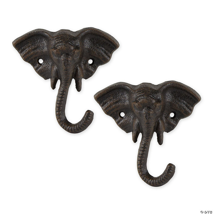 Elephant Wall Hook (Set Of 2) Image