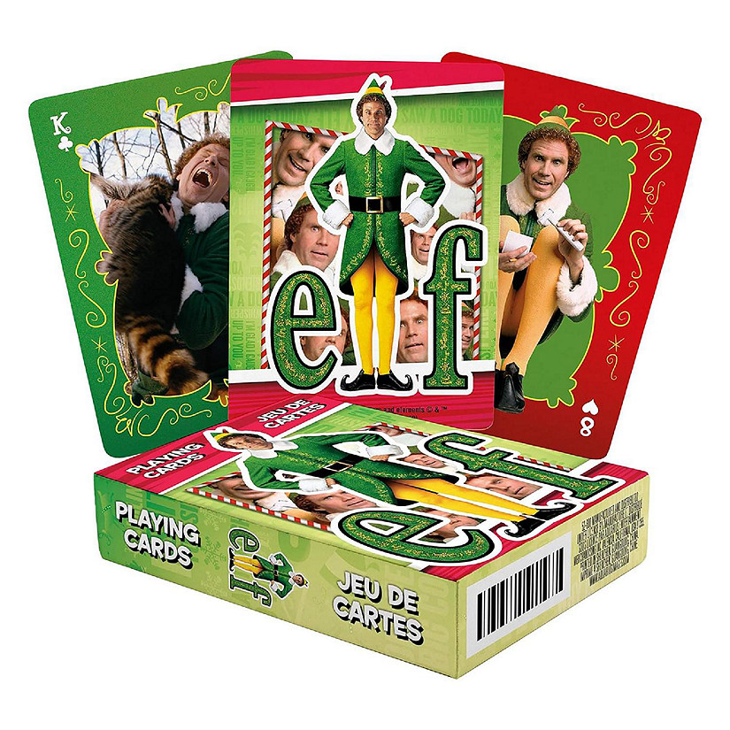 Elf Buddy Playing Cards Image