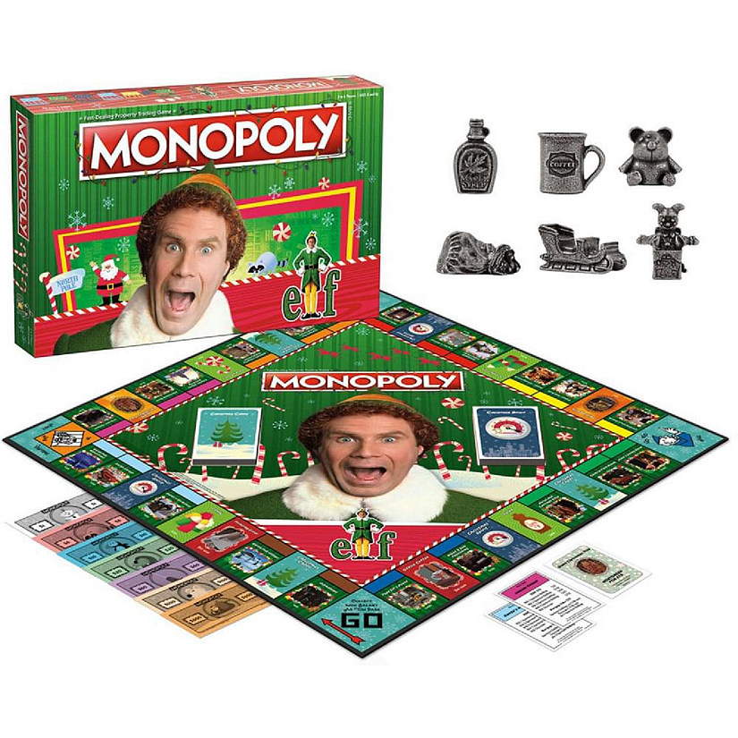 Elf Monopoly Board Game  For 2-6 Players Image