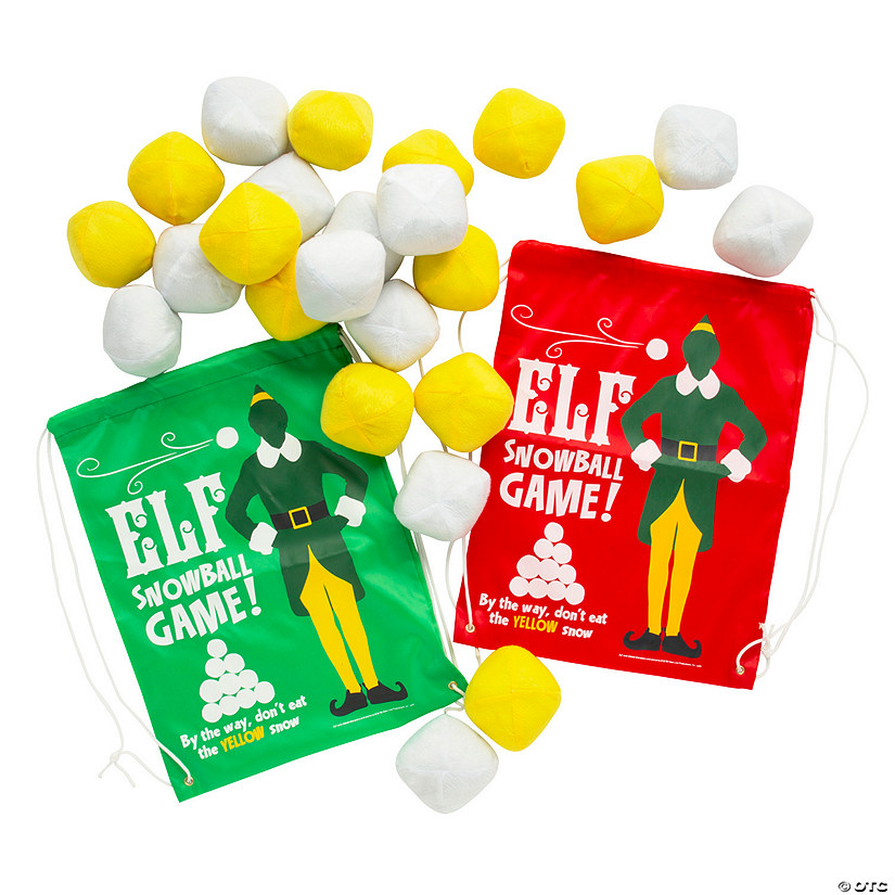 Elf Snowball Fight Game - 26 Pc. Image