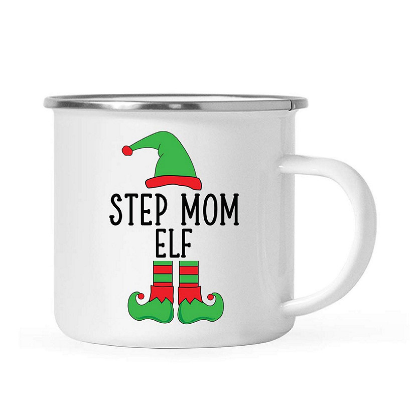 Elf Step Mom 11oz Campfire Mug Image