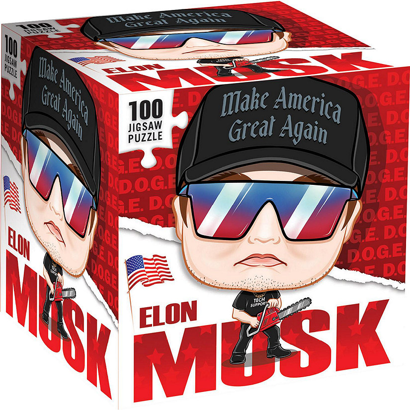 Elon Musk 100 Piece Jigsaw Puzzle Image