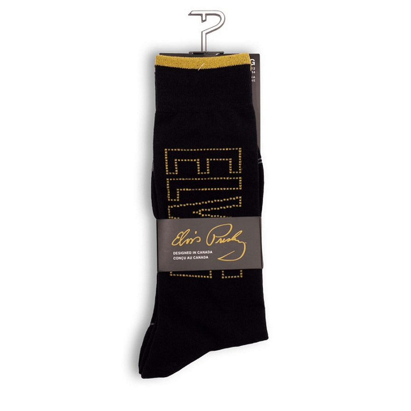 Elvis Presley Metallic Socks Stage Lights 1 Pair Image