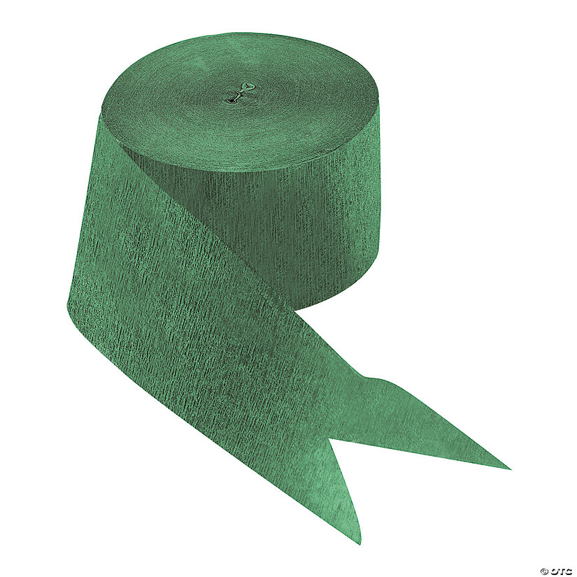 Emerald Green Paper Streamer Image