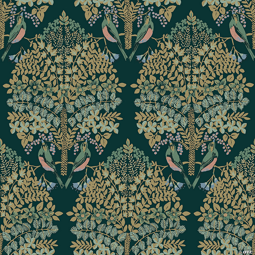 Emerald Multi Otis Peel &amp; Stick Wallpaper Image