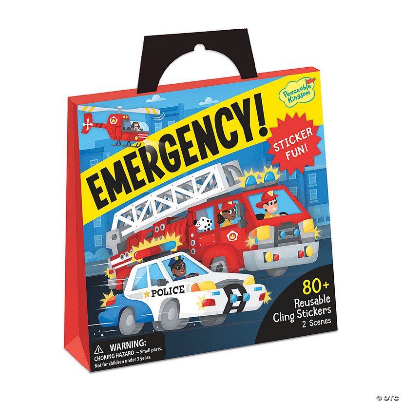 Emergency Reusable Sticker Tote Image