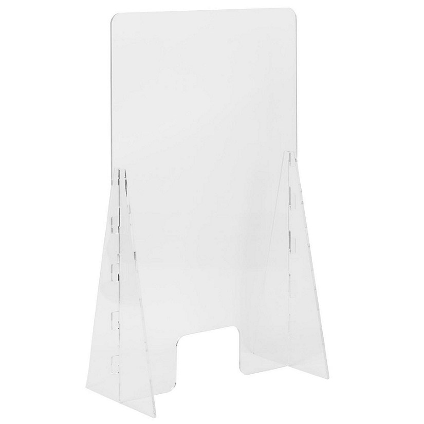 Acrylic Plexiglass Desk Divider Shield Panel