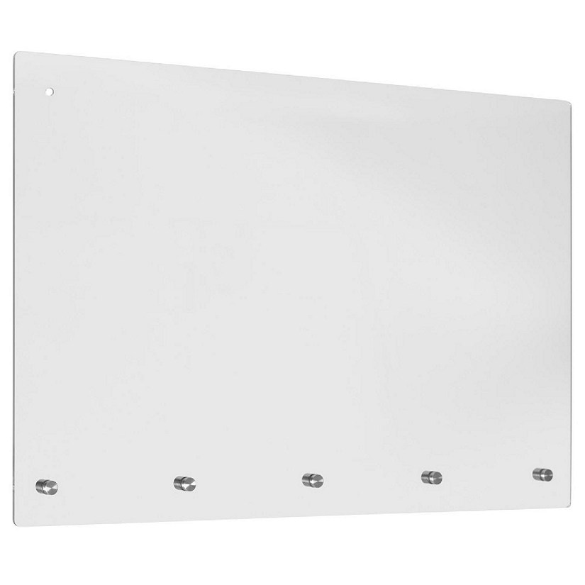 Emma + Oliver Clear Hanging Protective Acrylic Sneeze Guard Plastic