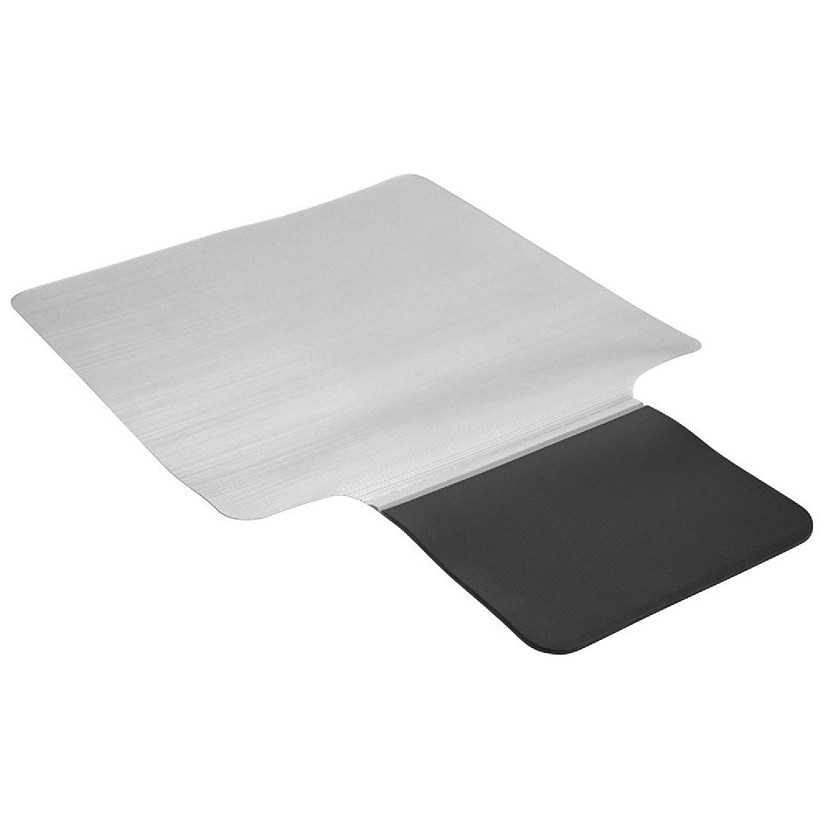 Emma + Oliver Ergonomic Sit or Stand Chair Mat with Hinged Cushioned Mat - Anti-Fatigue Mat Image