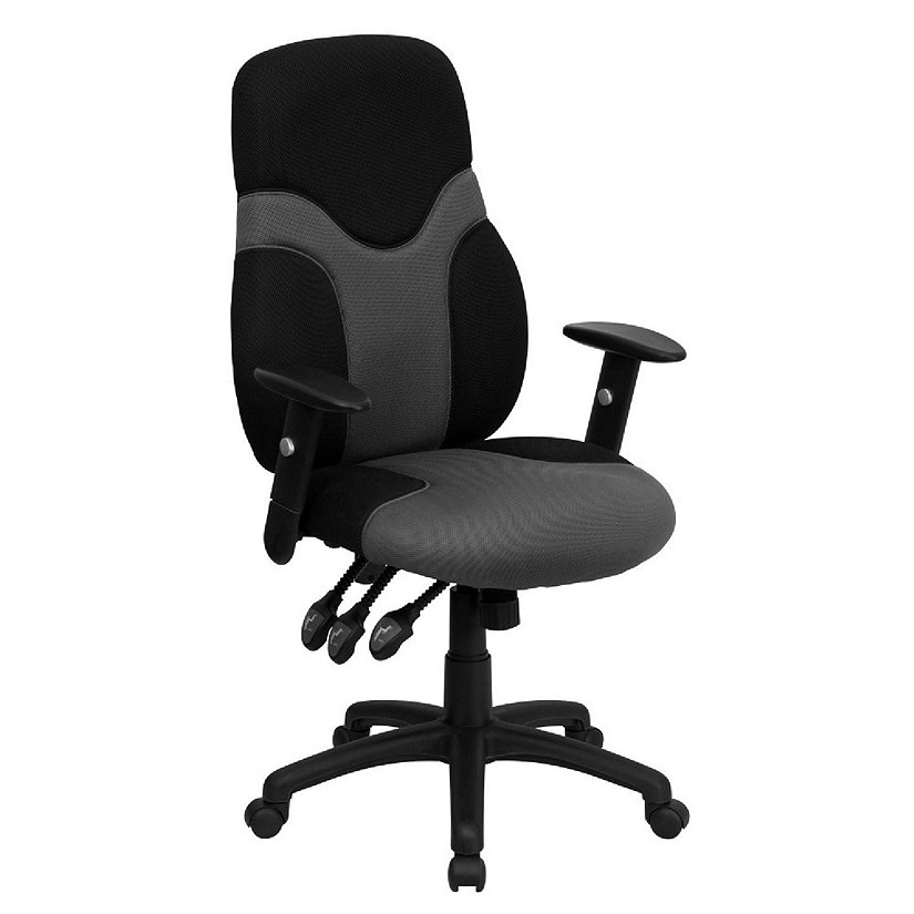 HOMCOM Heart Love Shaped Back Design Office Chair with Adjustable