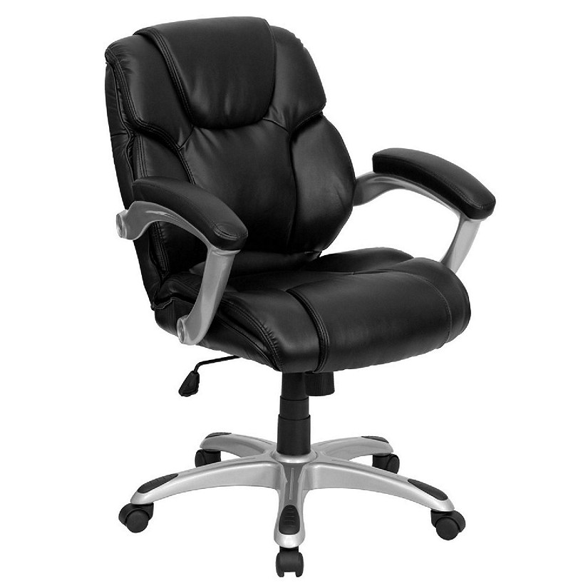 HOMCOM Heart Love Shaped Back Design Office Chair with Adjustable