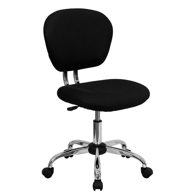 Mid-Back Mesh Computer Chair Black - Belnick