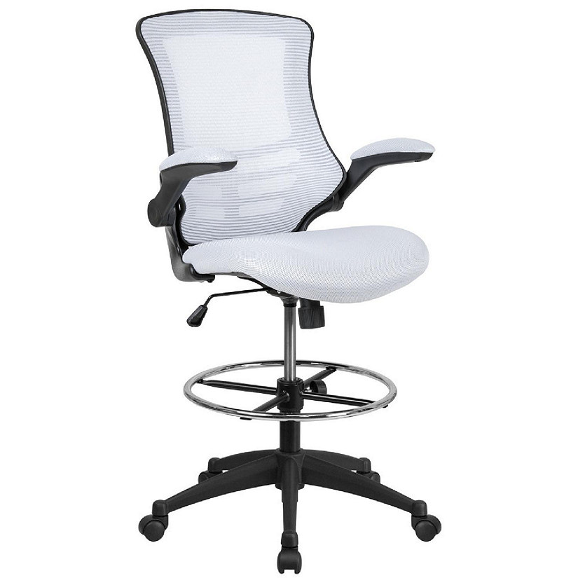 Drafting chair with flip deals up arms