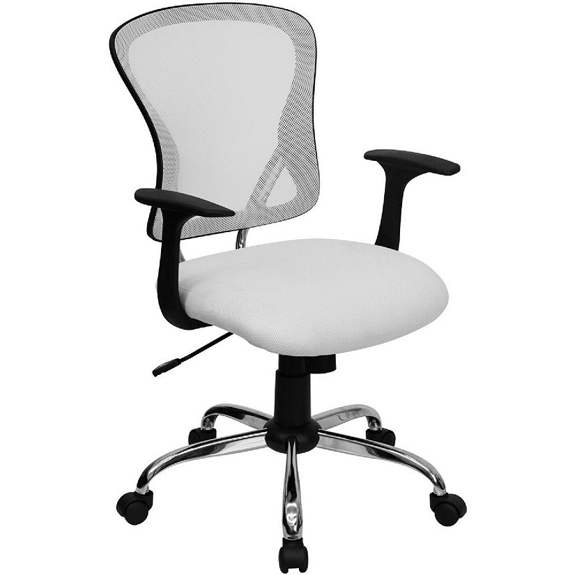 Mesh Back Swivel Office Chair - Medium Back Chair, Top Quality