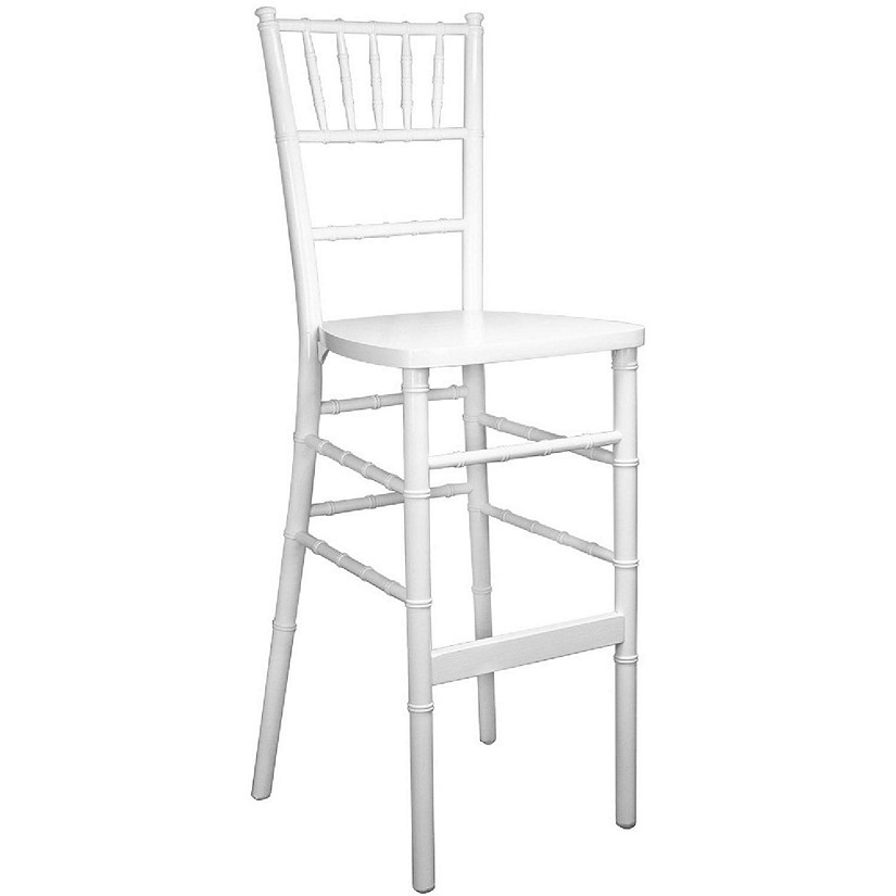 Emma + Oliver White Chiavari Bar Stools Oriental Trading