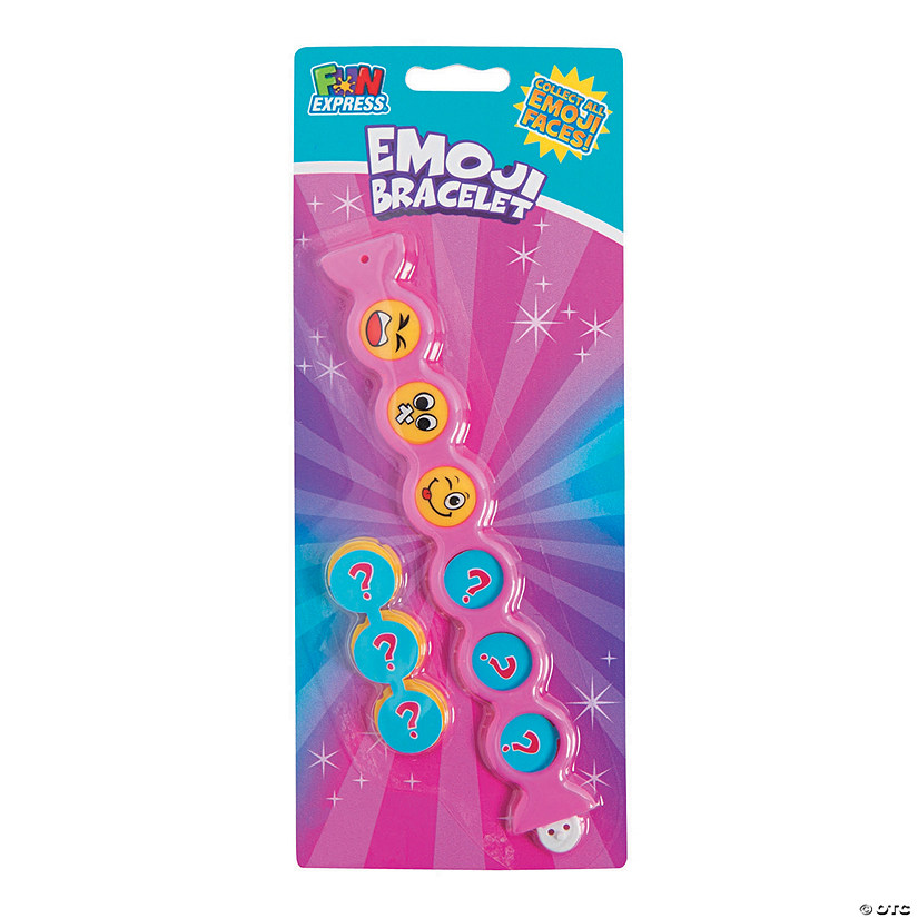 Emoji Bracelets - 12 Pc. Image