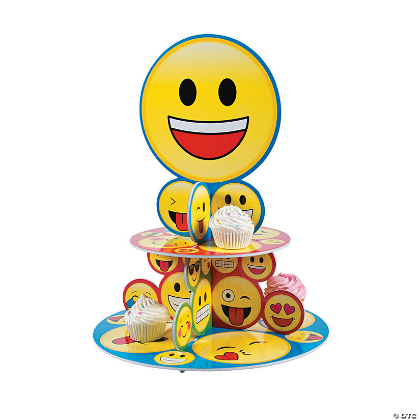 Emoji Cupcake Stand Image