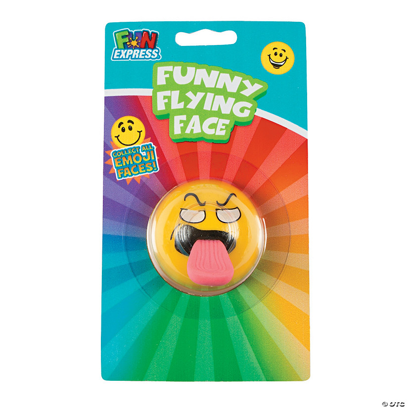Emoji Flick Flingers - 12 Pc. Image