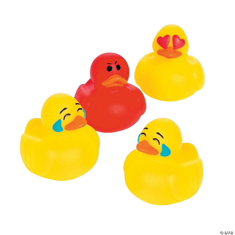 Emoji Mini Rubber Duckies Discontinued