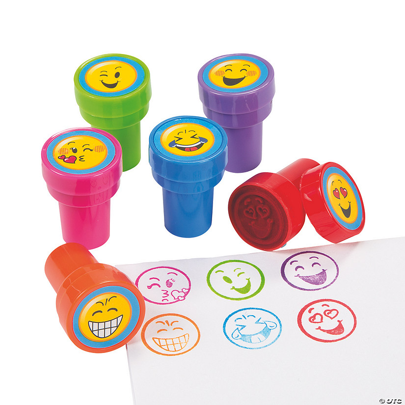 Emoji Stampers - 24 Pc. | Oriental Trading