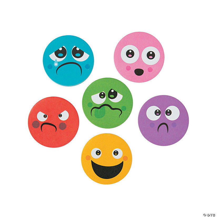 Emotions Sticky Notes - 12 Pc. Image