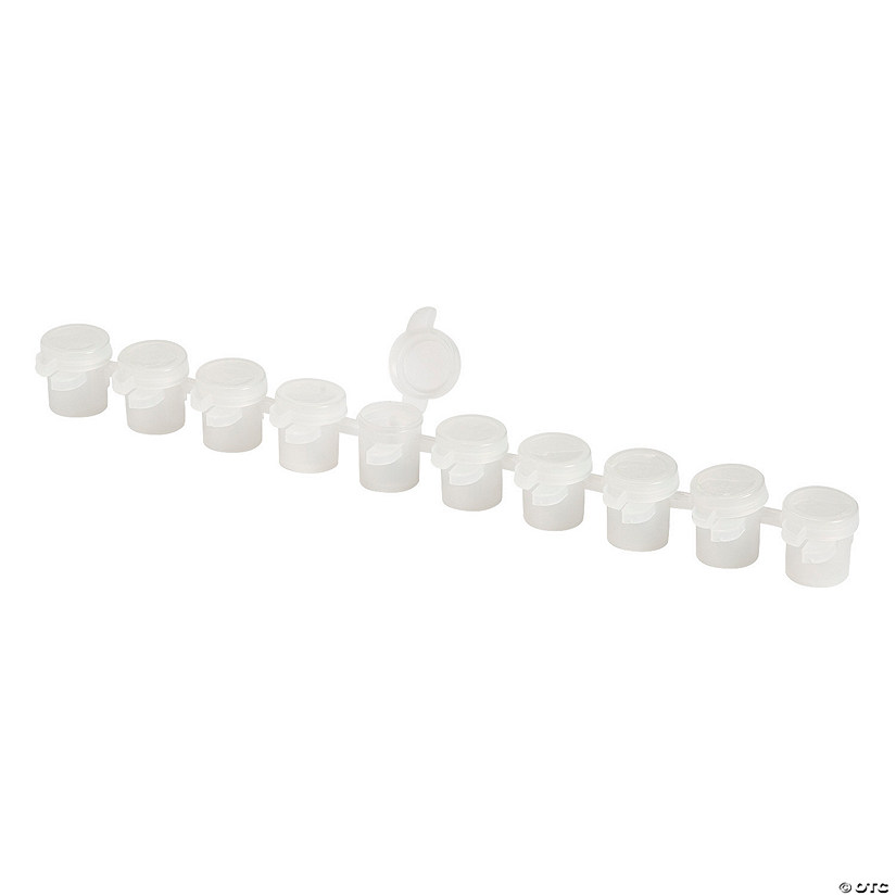 Empty Paint Pot Strips - 12 Pc. Image