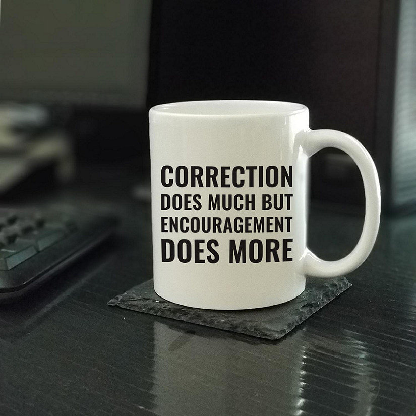 Encouragement Does More ceramic mug Image