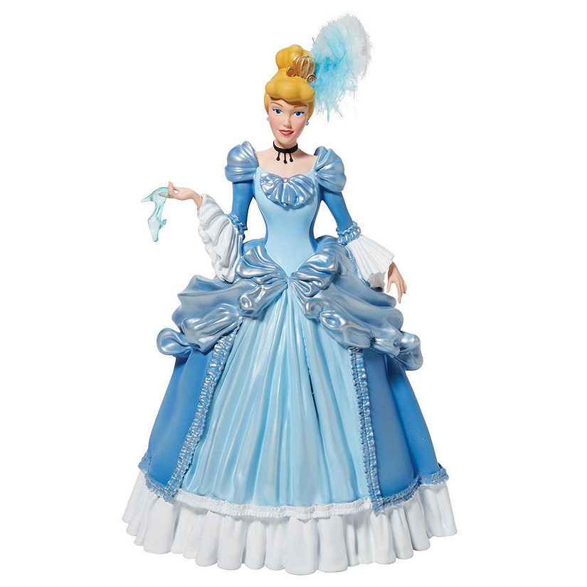 Enesco Disney Showcase Rococo Princess Cinderella Figurine Blue 9.5 Inch 6010297 Image