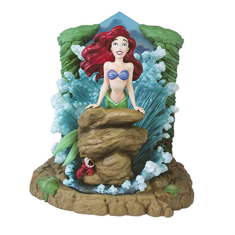 Enesco Disney Showcase The Little Mermaid Ariel LED Figurine 9 Inch 6010731 Image
