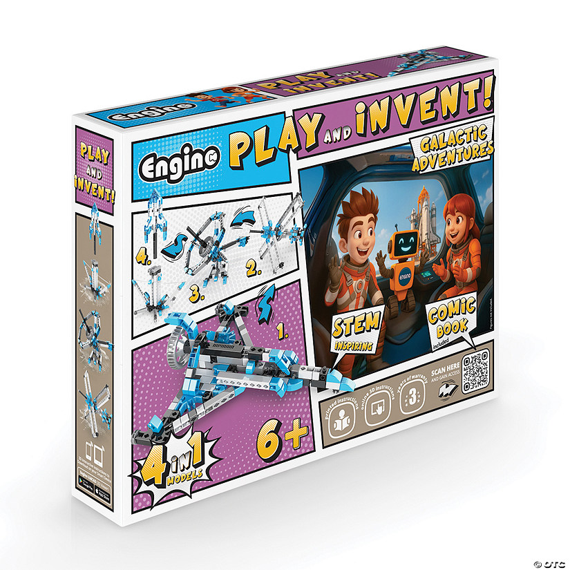 Engino Play &amp; Invent: Galactic Adventure Building Set Image