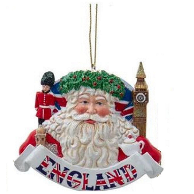 English Santa Claus Christmas Tree Ornament England Image