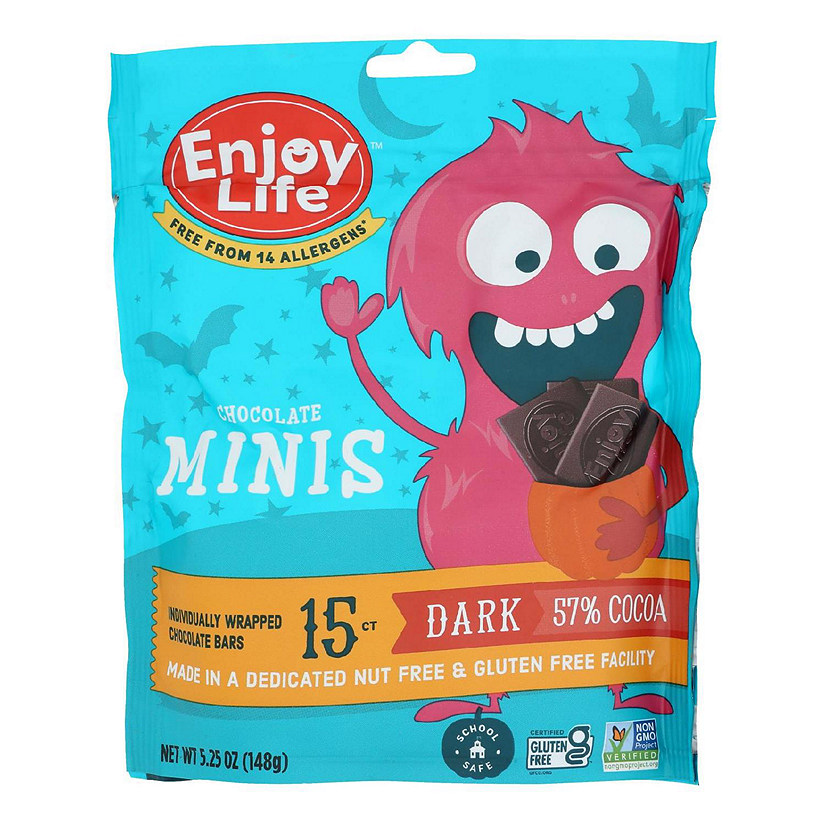 Enjoy Life - Chocolate Haloween Mini Dark - Case of 6-5.25 OZ Image