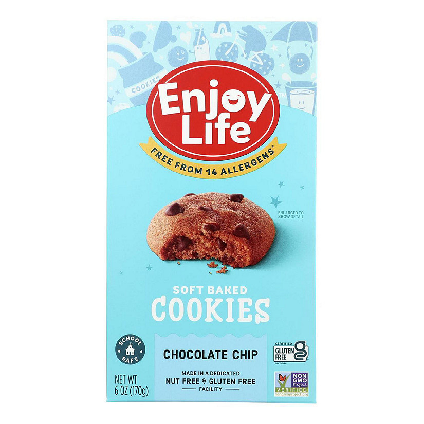 Enjoy Life - Cookie - Soft Baked - Chocolate Chip - Gluten Free - 6 oz ...