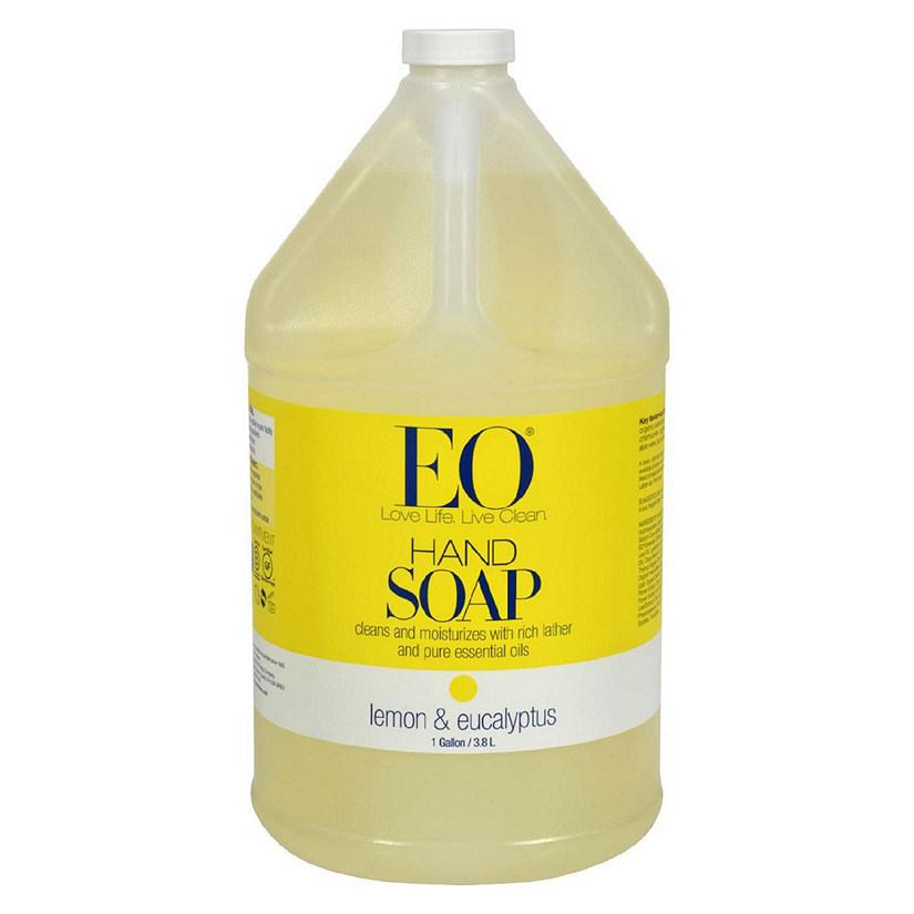 EO Products - Liquid Hand Soap Lemon and Eucalyptus - 1 Gallon Image