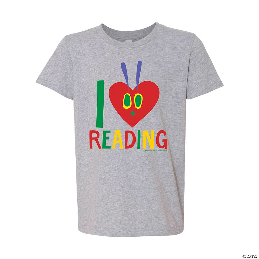 Eric Carle&#8482; I Love Reading Youth T-Shirt Image