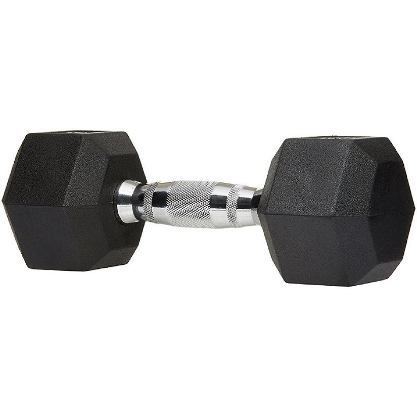 Escalade Sports LLHRD30 Hex Rubber Dumbbell - 30 lbs Image