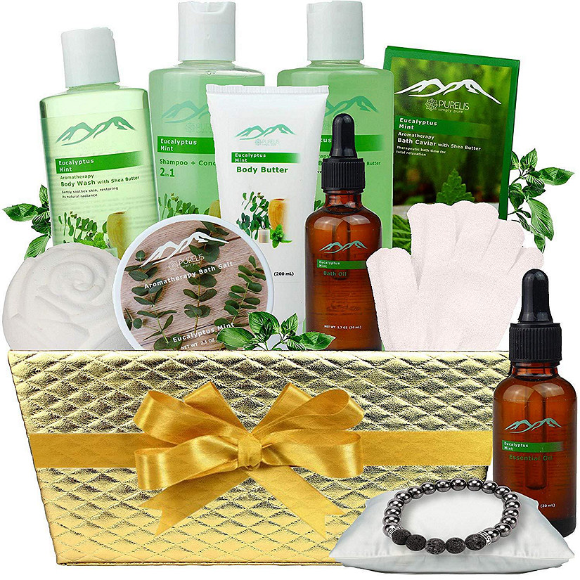 Eucalyptus Mint Gift Set 8pcs Mother's Day Gift Bubble Bath Sets