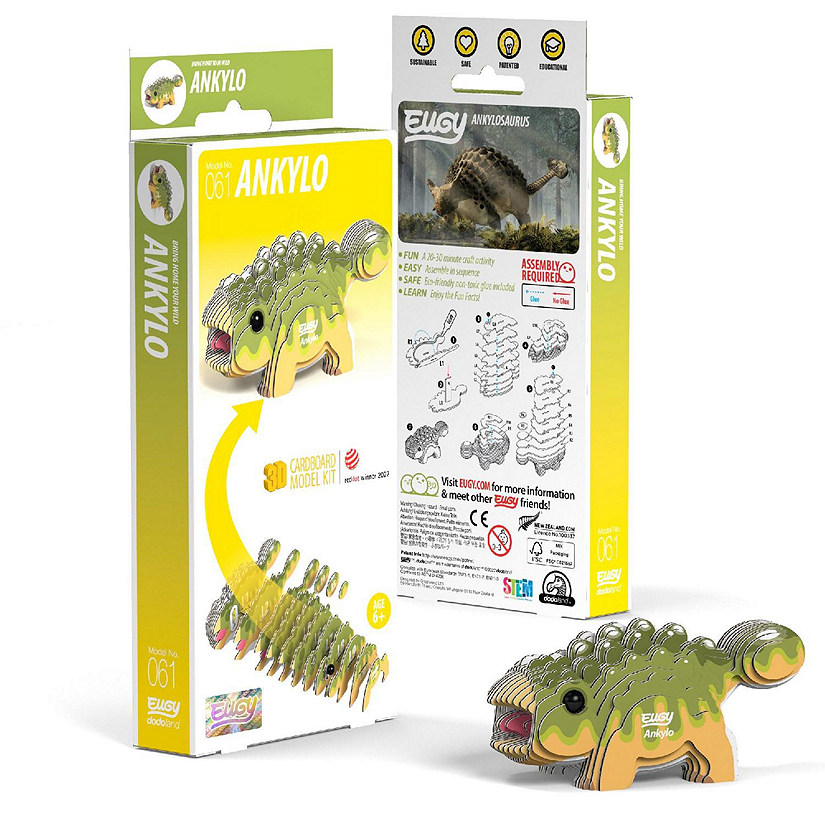 EUGY Ankylo  3D Puzzle Image