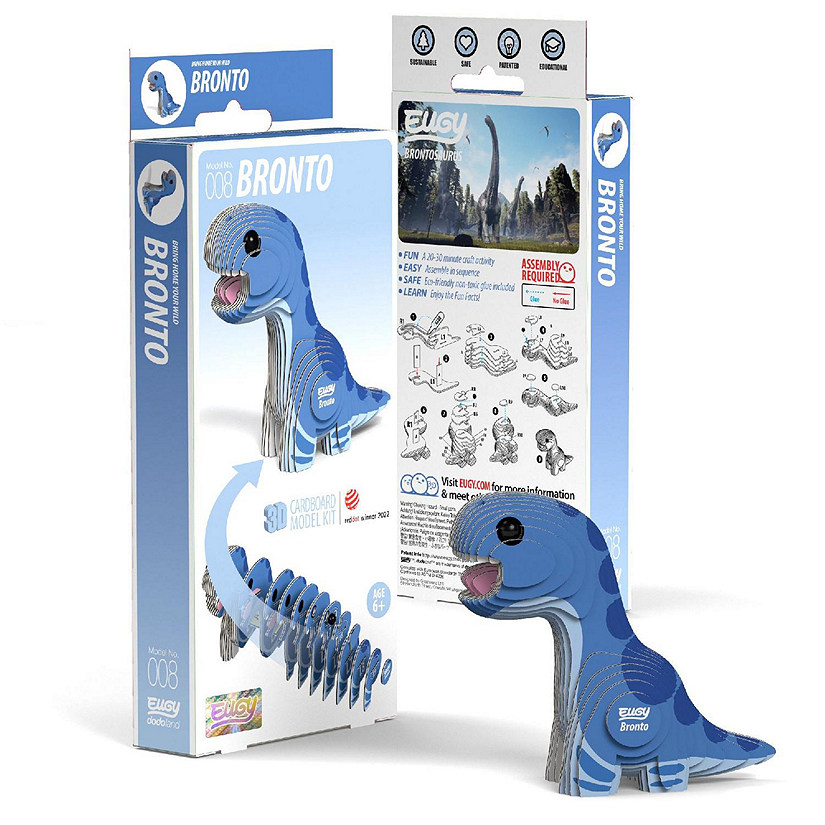 EUGY Bronto 3D Puzzle Image