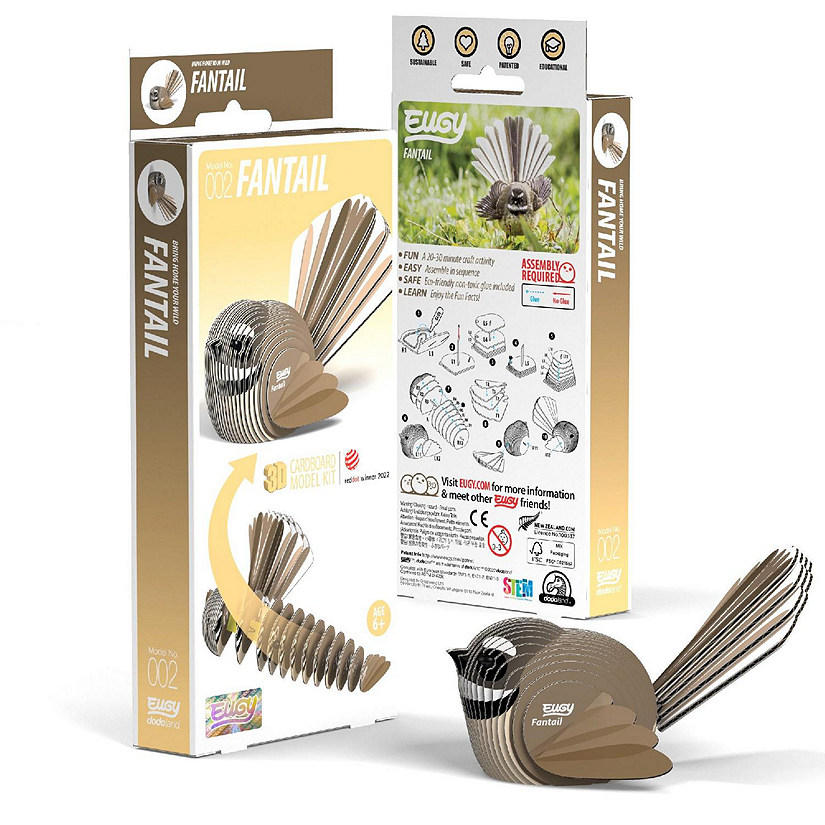 EUGY Fantail 3D Puzzle Image
