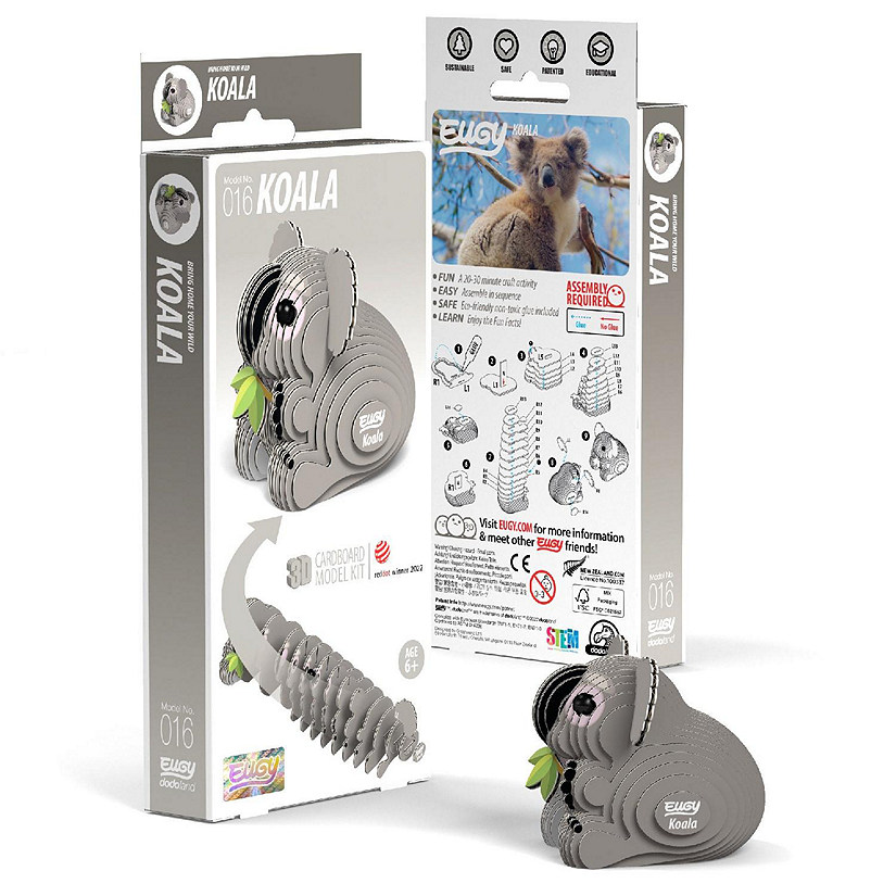 EUGY Koala 3D Puzzle Image