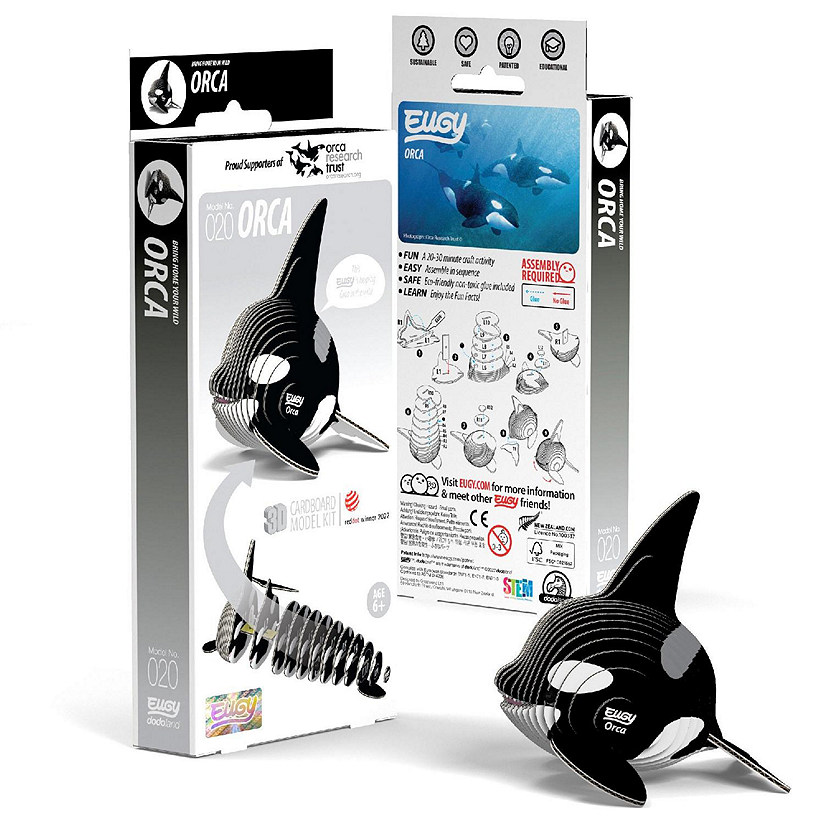 EUGY Orca 3D Puzzle Image