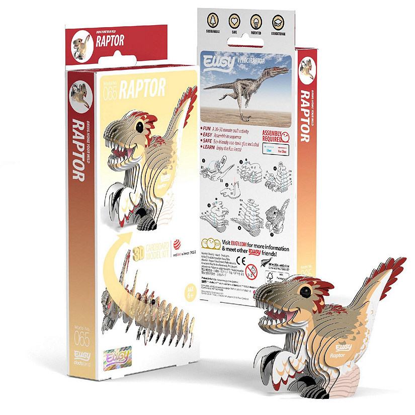 EUGY Raptor 3D Puzzle Image
