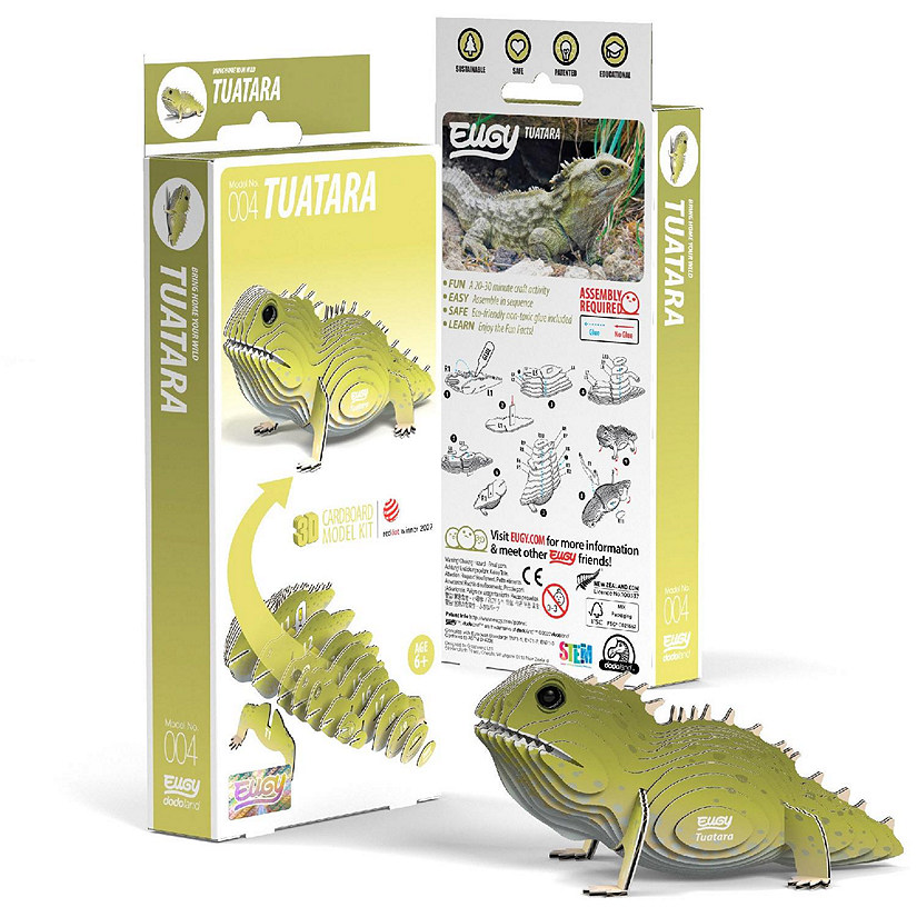 EUGY Tuatara 3D Puzzle Image