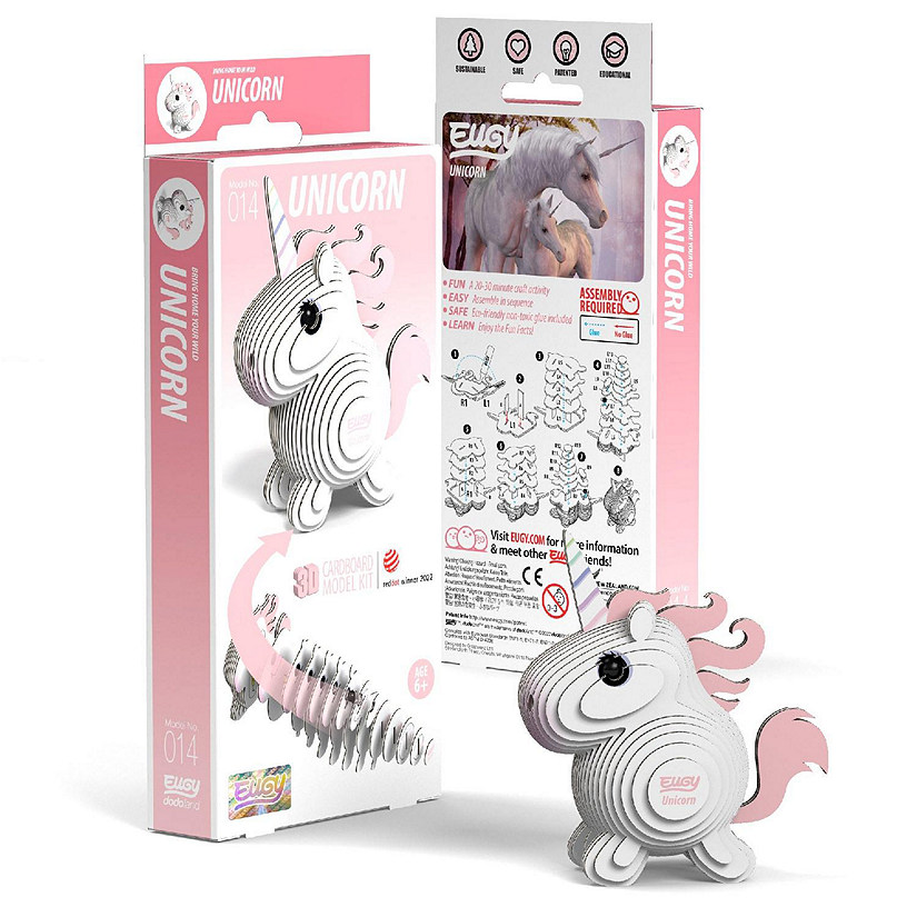 EUGY Unicorn 3D Puzzle Image