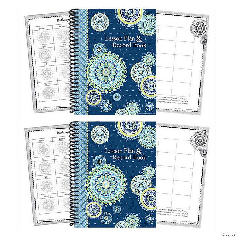 Eureka Blue Harmony Lesson Plan & Record Book, Pack of 2 Image