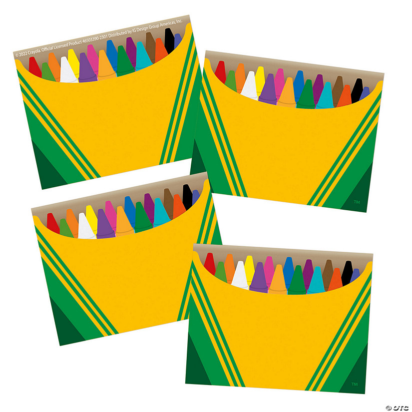 Eureka Crayola Name Tags, 2-7/8" x 2-1/4", 40 Per Pack, 6 Packs Image